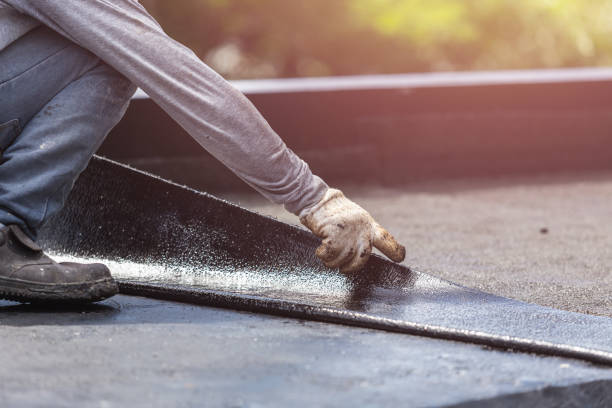 Professional Waterproofing technician working in Greencastle, IN